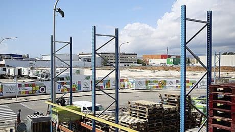 Recta final en la transformación del antiguo matadero de Mercabarna