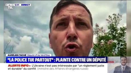 "La police tue partout en France": le député LFI Aurélien Taché assume ses propos sur BFMTV