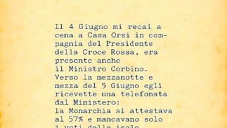 Il diario inedito di Maria José. "Aveva vinto la monarchia"