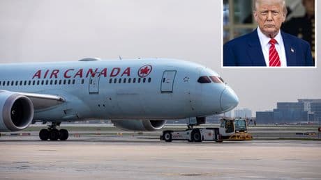 Air Canada bookings drop  as tourism to US plunges, NYC already feeling the sting