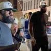 Brutal moment LeBron James is abused by angry fans while out in New York City
