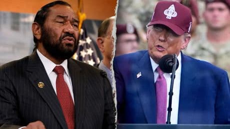 WATCH: Texas Dem censured for heckling Trump renews push to impeach presidential 'Goliath'