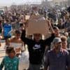 Dozens injured by Israeli gunfire as crowds overwhelmed Gaza aid site, UN says