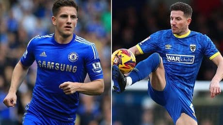 Former Chelsea star, 35, undergoes heart surgery after being rushed to hospital just hours after his winning goal sent his club into the playoffs