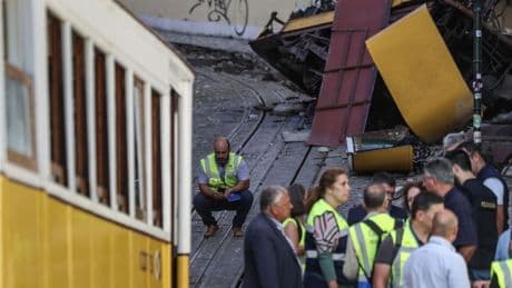 Una investigación apunta a la rotura de un cable subterráneo como causa del accidente del funicular de Lisboa
