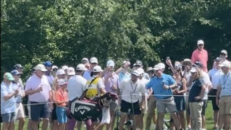 Jon Rahm relief after frightening incident with fan at PGA