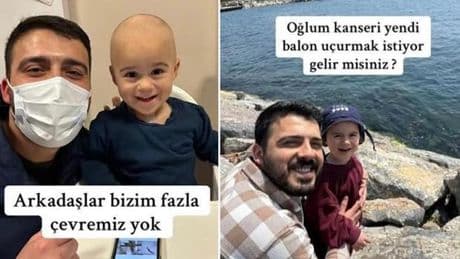 'Fazla çevremiz yok' diyerek çağrı yapmıştı... Kanseri yenen oğlu için balon uçurulacak