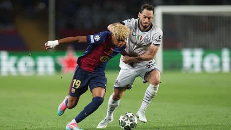 Lamine desafía a Messi y al pánico en defensa