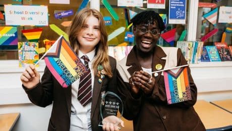 ‘I watched my classmate tear down my Pride poster – so I made an LGBTQ+ club’