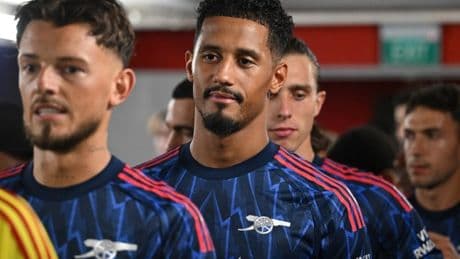 The Arsenal games William Saliba will miss as Mikel Arteta dealt injury blow