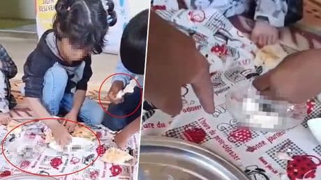 Kan donduran olay! Üvey kardeşlerine dışkı yedirdi