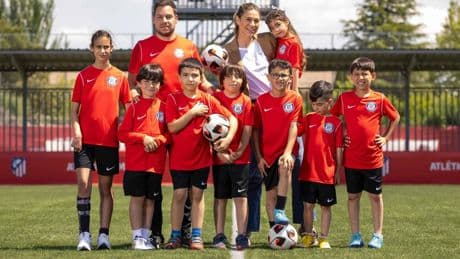 La Fundación del Atlético, junto a Carla Pereyra, conciencian sobre la epilepsia