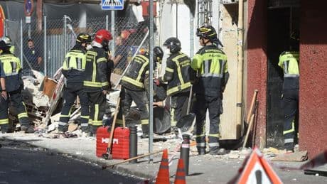 Explosion in Madrid: 25 Verletzte