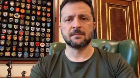 Zelensky accuses Russia of deliberate attack on US-owned factory