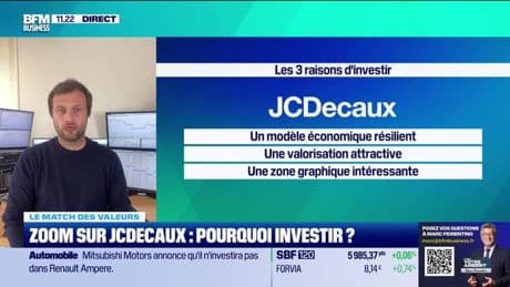 Le match des valeurs : Zoom sur JCDecaux et Waga Energy, pourquoi investir ? - 20/05