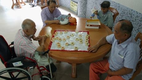 Why are dementia cases rising more rapidly in China as compared to rest of world?