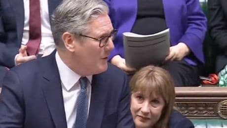 Rachel Reeves Appears To Cry On Labour Frontbench During PMQs