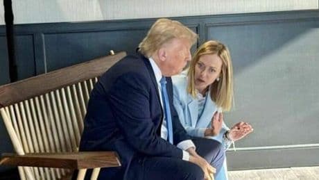 Bilaterale Meloni-Trump: una panchina tra gli aceri per trattare su guerra, armi e dazi