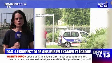 Jeune de 17 ans tué à Dax: le suspect de 16 ans a été mis en examen pour assassinat et placé en détention provisoire