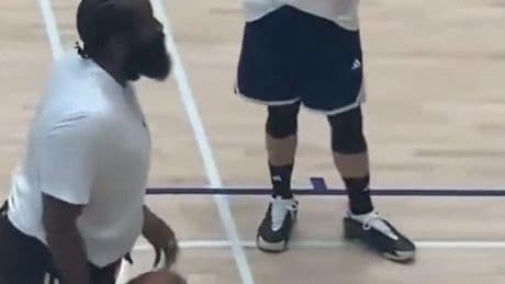 Las redes se ceban con el estado físico de Harden: "Ha cogido los kilos de Doncic"