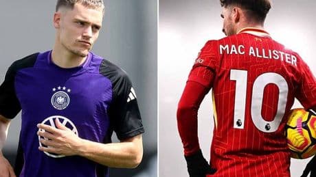 Alexis Mac Allister gives away Liverpool No.10 shirt after Florian Wirtz's angry response
