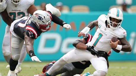 Fanatics Sportsbook promo NYPOST for Dolphins vs. Bills: Bet $10, get $100 in FanCash, plus up to $100 back in FanCash every football gameday