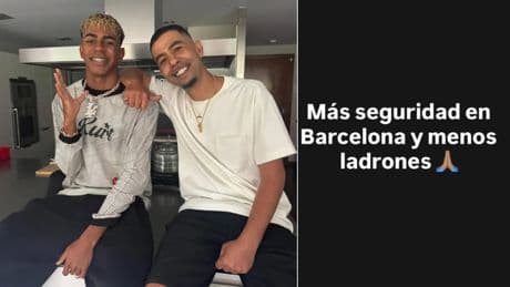 El misterioso mensaje del padre de Lamine Yamal en redes: "Más seguridad en Barcelona y menos ladrones"