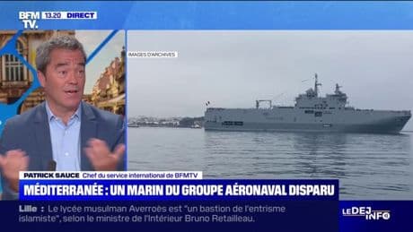 Un marin du groupe Aéronaval porté disparu au large de Toulon