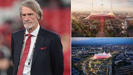 New Man United stadium plans stall with Sir Jim Ratcliffe 'refusing to pay asking price' for piece of land crucial to 100,000-seater project
