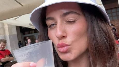 Harry Maguire’s wife Fern leads Man Utd Wags flocking to Bilbao for Europa League final with Tottenham