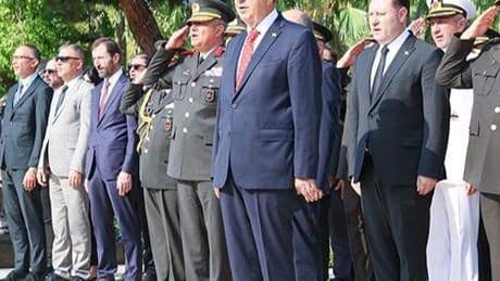 15 Temmuz şehitleri KKTC'de anıldı