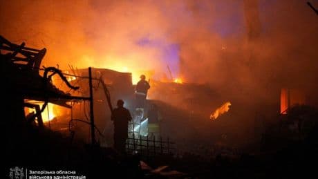 Zelenskyy calls for a European air defense system as Russian strike wounds 13 in Ukrainian city