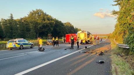 Verkehr: Schwerer Unfall bei Lehrte – A2 Richtung Berlin gesperrt