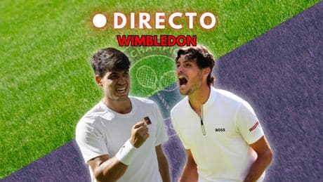 Carlos Alcaraz - Taylor Fritz de Wimbledon, en directo: resultado y última hora de las semifinales del Grand Slam