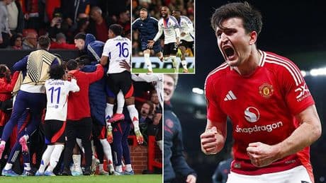 Harry Maguire reveals the moment that inspired Man United's stunning Europa League comeback win over Lyon
