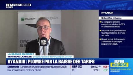 Ryanair : plombé par la baisse des tarifs -19/05