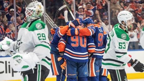 Oilers’ power play helps sink Stars 4-1 as Edmonton inches closer to Cup final