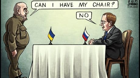 This weekend’s cartoon: No room at the table