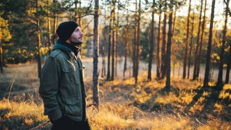Man baffled as 'stone' in forest starts moving and is amazed by what it is