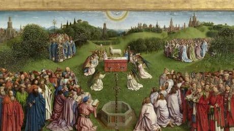 Genter Altar: Warum hat das Lamm auf diesem mittelalterlichen Bild ein menschliches Gesicht?