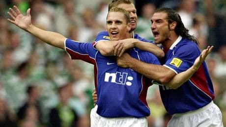 I'm an ex Rangers star who conned a referee to get my arch Celtic rival sent off as payback