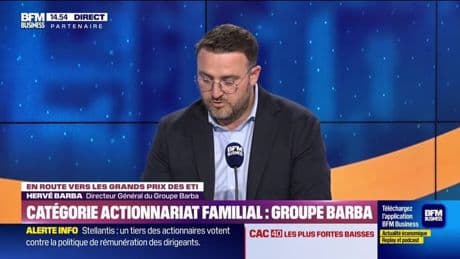 En route vers les Grands Prix des ETI : Catégorie Actionnariat familial, Groupe Barba - 15/04