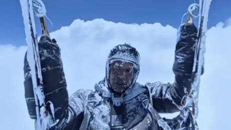 Paraglider almost freezes to death after being sucked nearly 29,000ft into clouds