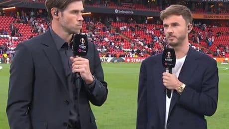 James Maddison’s now-deleted tweet about Gareth Bale resurfaces as he is interviewed by Spurs legend on TNT Sports