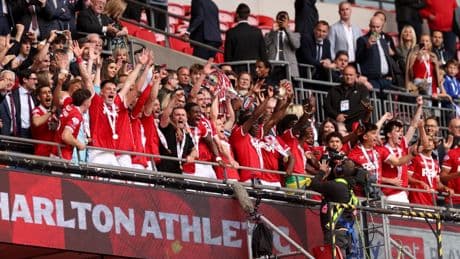 Charlton 1 Leyton Orient 0: Nathan Jones leads Addicks back to Championship with huge win over London rivals at Wembley
