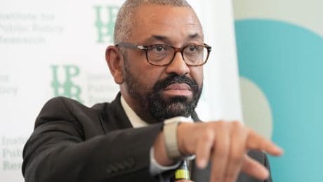 Returning James Cleverly hits out at ‘one man band’ Reform: “The British people deserve better”
