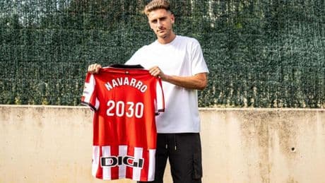 Robert Navarro, nuevo jugador del Athletic