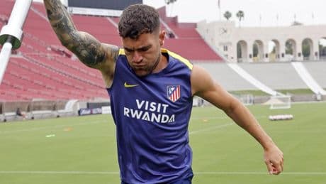 "Veo al Atleti muy enchufado y con muchísimas ganas"