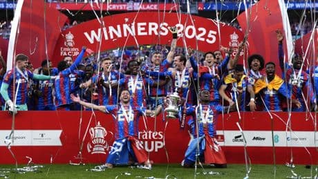 Eberechi Eze fires Crystal Palace to FA Cup glory against Man City
