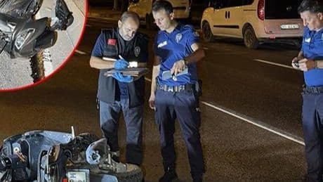 Adana'da feci kaza! Devrilen motosikletteki 1 kişi öldü, 1 kişi yaralandı